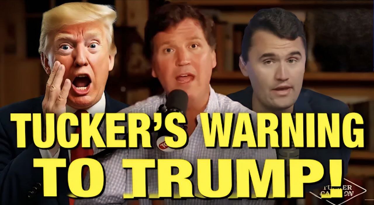 Tucker WARNS Trump Not To Use Charlie Kirk’s Death To Kill Free Speech!