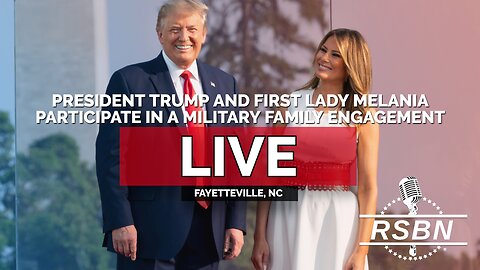 LIVE REPLAY: President Trump and First Lady Melania Participate in a Military Family Engagement - 02/13/26
