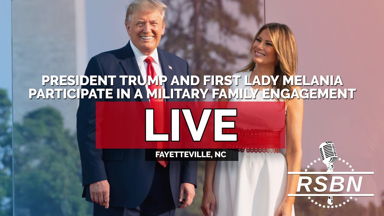 LIVE REPLAY: President Trump and First Lady Melania Participate in a Military Family Engagement - 02/13/26