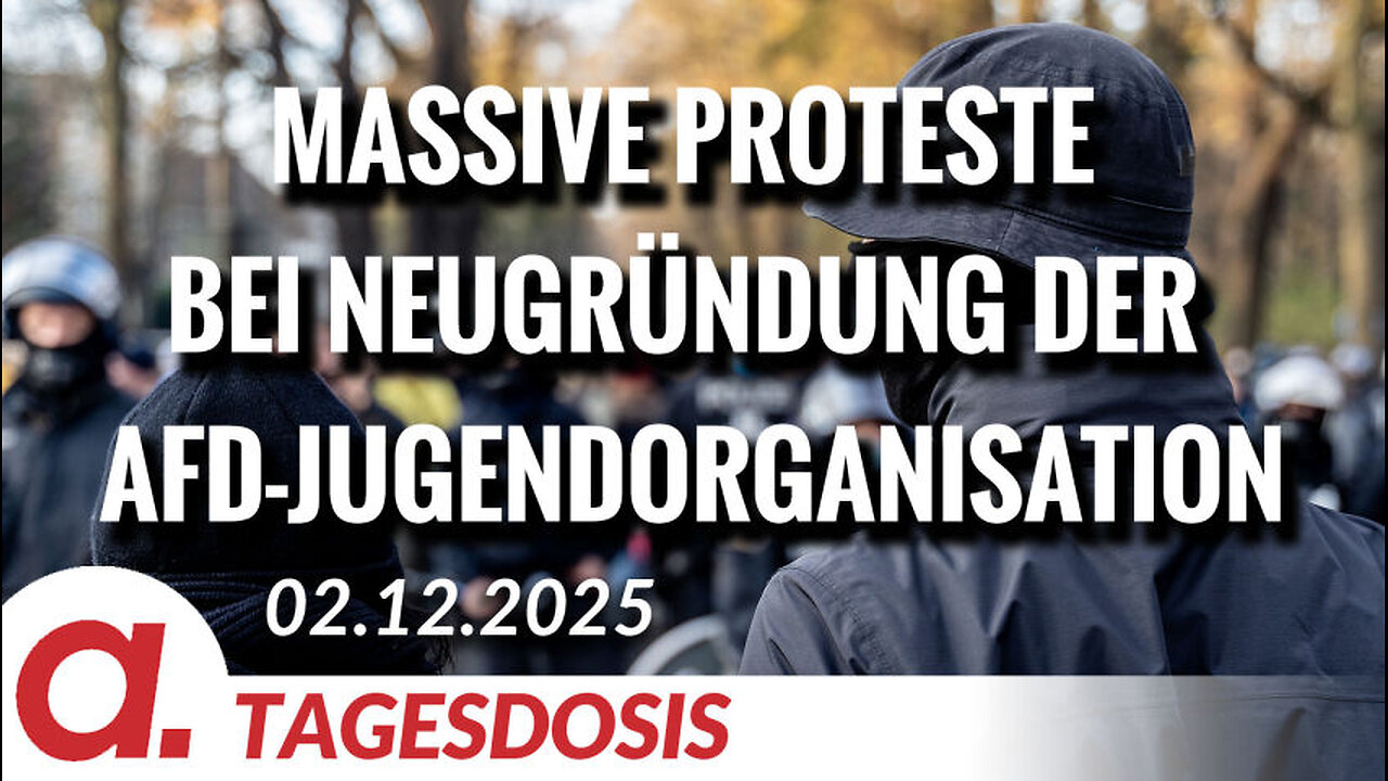 Massive Proteste überschatten Neugründung der AfD-Jugendorganisation | Von Claudia Töpper