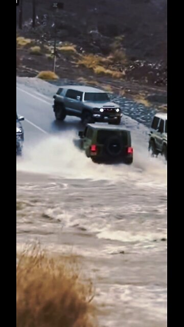 Washed Out Road? No Problem Problem