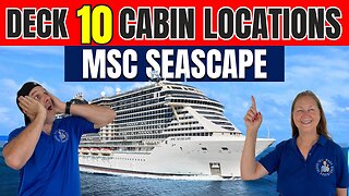 MSC Seascape Cabin Deck 10 | Tall Man's Cruise Adventures