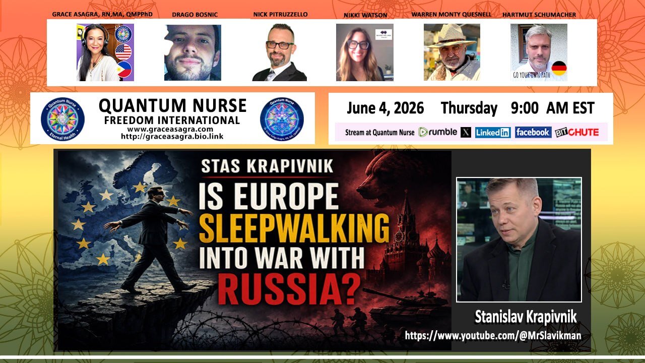STANISLAV KRAPIVNIK - Is Europe Sleepwalking Into War with Russia?