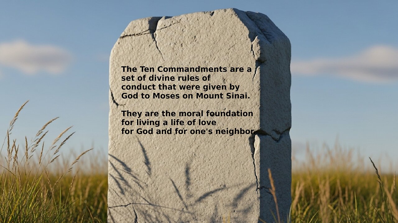 The Ten Commandments