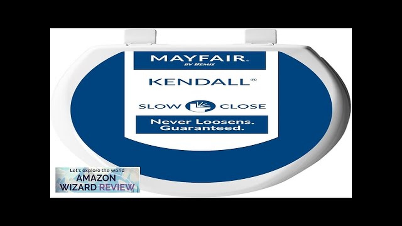 Mayfair Kendall Toilet Seat Slow Close Non Slip Premium Wood Easy Clean Review