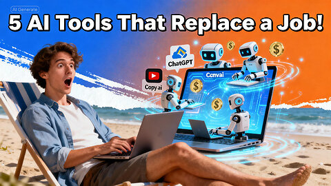 5 AI tools that can replace a full-time job in 2025