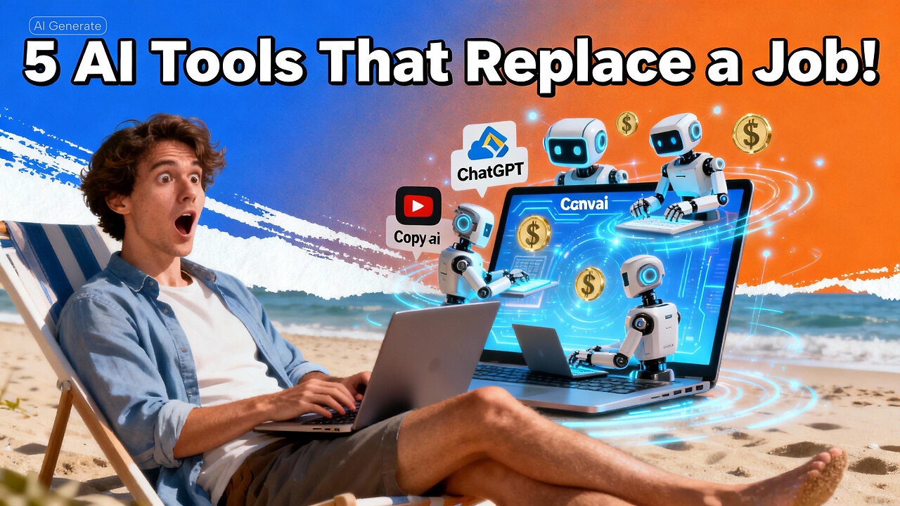 5 AI tools that can replace a full-time job in 2025