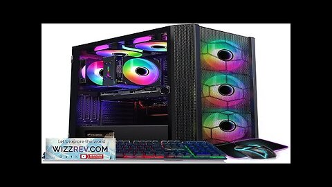 STGAubron Gaming PC Desktop Radeon RX 6700XT 12G GDDR6 Intel Core i9-11900KF Review