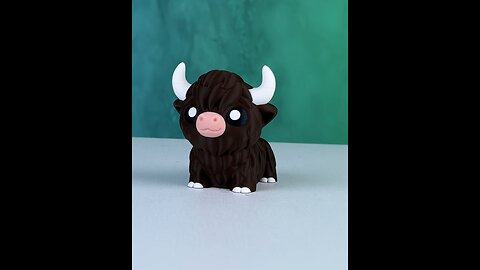 Let's Print: Chill Highland Cow