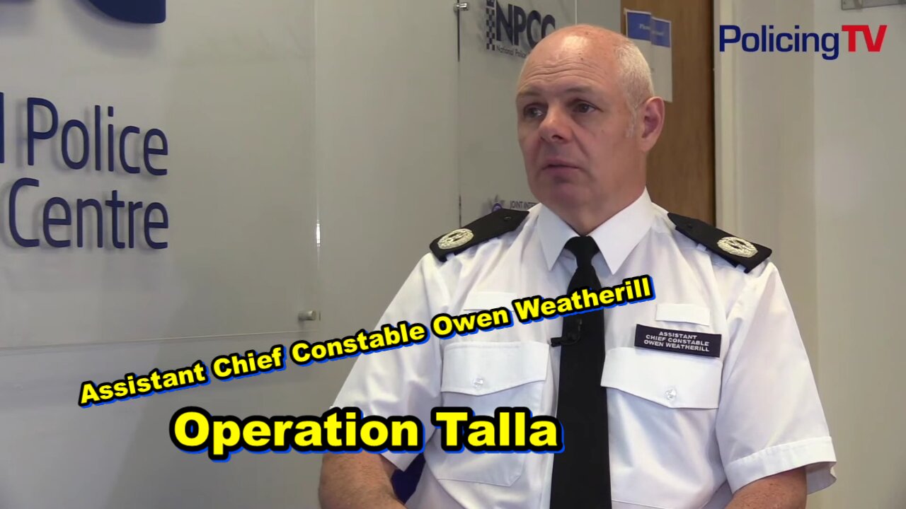 Operation Talla, the police perspective