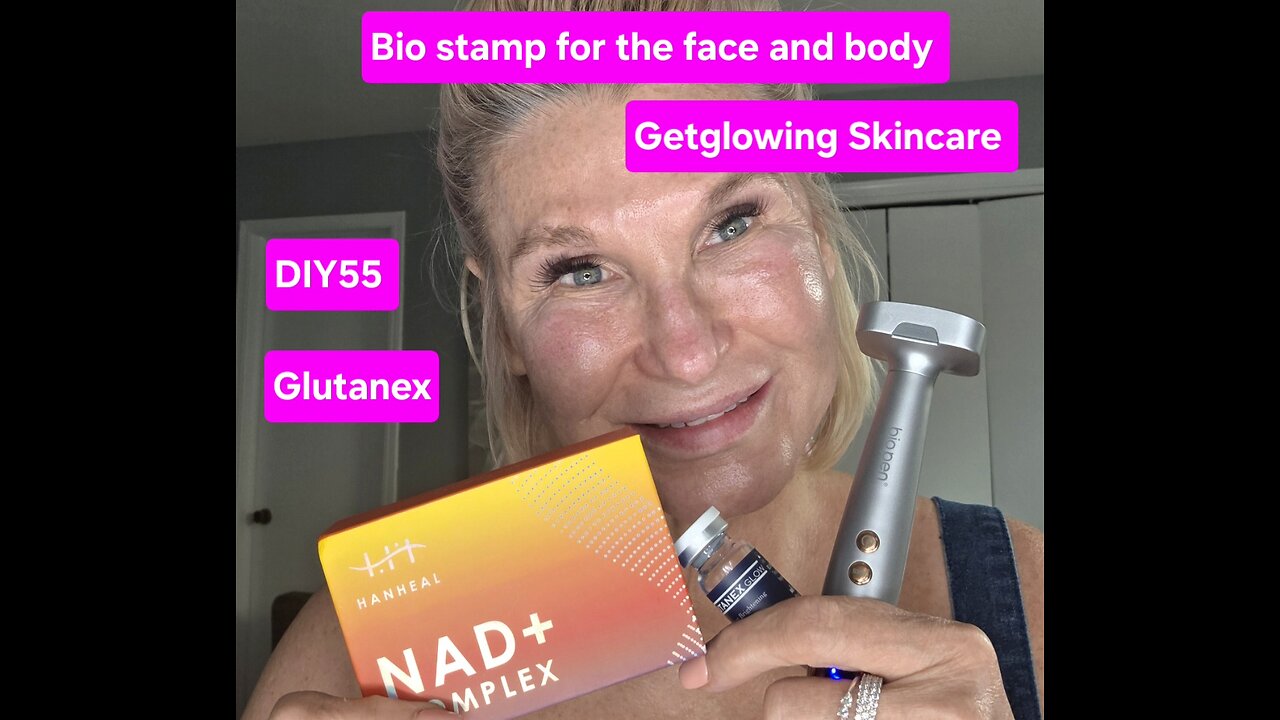 Getglowing Skincare DIY55 Led Bio Stamp Glutanex