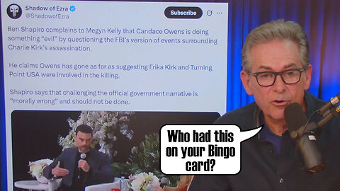 Questioning the FBI on Charlie Kirk assassination is evilaccording to Ben Shapiro▮The Jimmy Dore Show