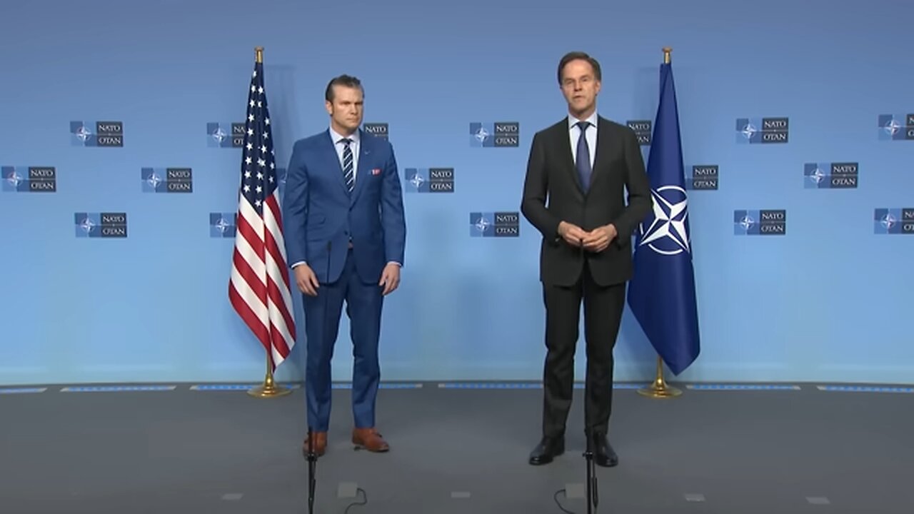 NATO Secretary General with 🇺🇸 US Secretary of Defense Pete Hegseth, 13 FEB 2025