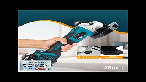 Makita DGA404 125mm 18V Grinder Grinder Tool Wireless Power Tools Electric Grinder Review