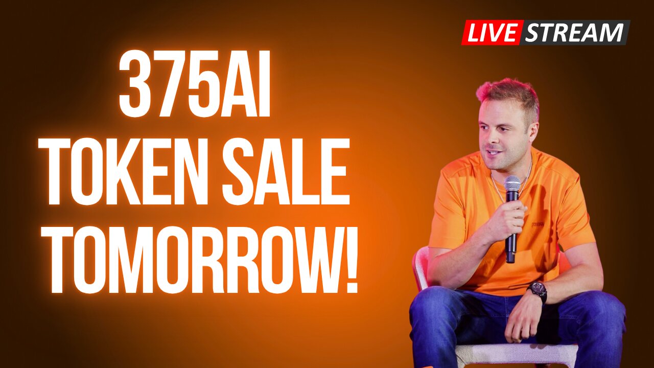 375ai Token Sale Tomorrow!