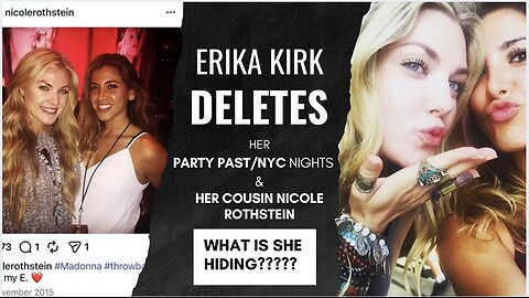 Why is Erika trying to delete her Jewish ties and her past...