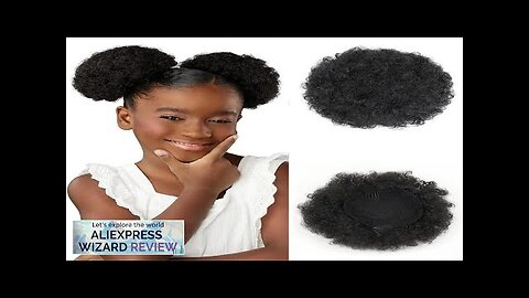 4 Inch Synthetic Afro Puff Drawstring Ponytail for Girls Kids Women Small Review