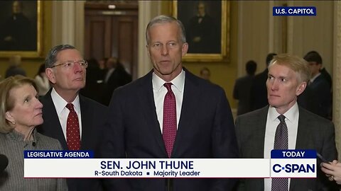 Sen. John Thune Says The SAVE Act Will Now Require Photo ID In Addition To U.S. Citizenship To Vote