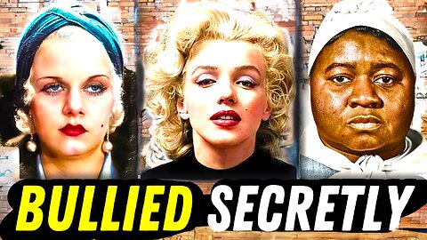 The Dark Truth of Old Hollywood: 14 Stars Who Were SECRETLY Bullied (Their Stories Are Tragic)
