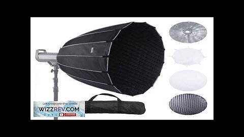 VEVOR Parabolic Softbox 33 in Quick Release & Quick Fold & Portable Review