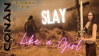 Fred Plays Conan Exiles, Stream Replay 1/20/26