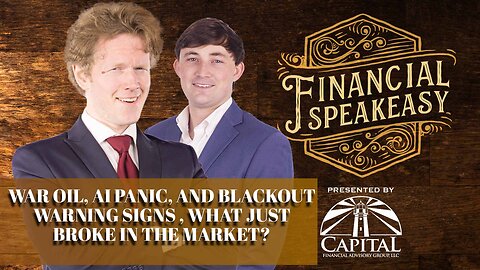 War Oil, AI Panic, And Blackout Warning Signs — What Just Broke In The Market?