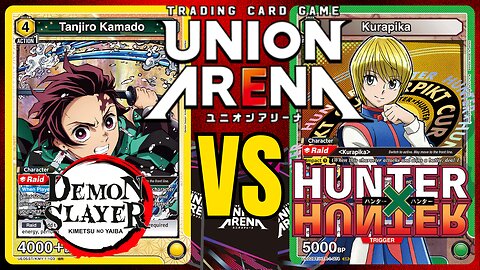 Tanjiro Kamado (Demon Slayer) vs Kurapika (Hunter x Hunter) Union Arena