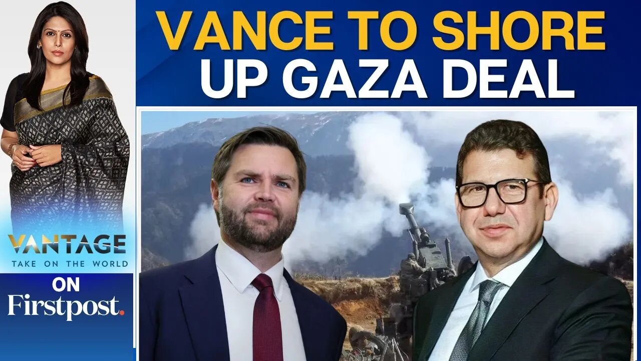 U.S V-P JD Vance in Israel for Next Phase of Gaza Ceasefire Deal | Vantage with Palki Sharma
