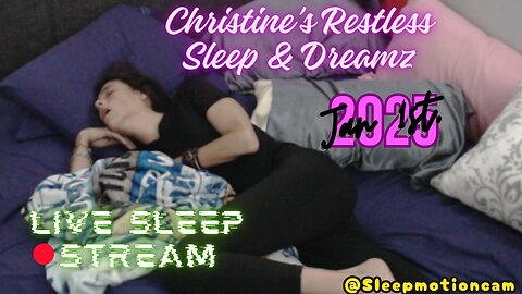 🔴New Year Live Stream 💤Restless Sleep ⏰Jan 1 2025 😴 RLS & PLMD