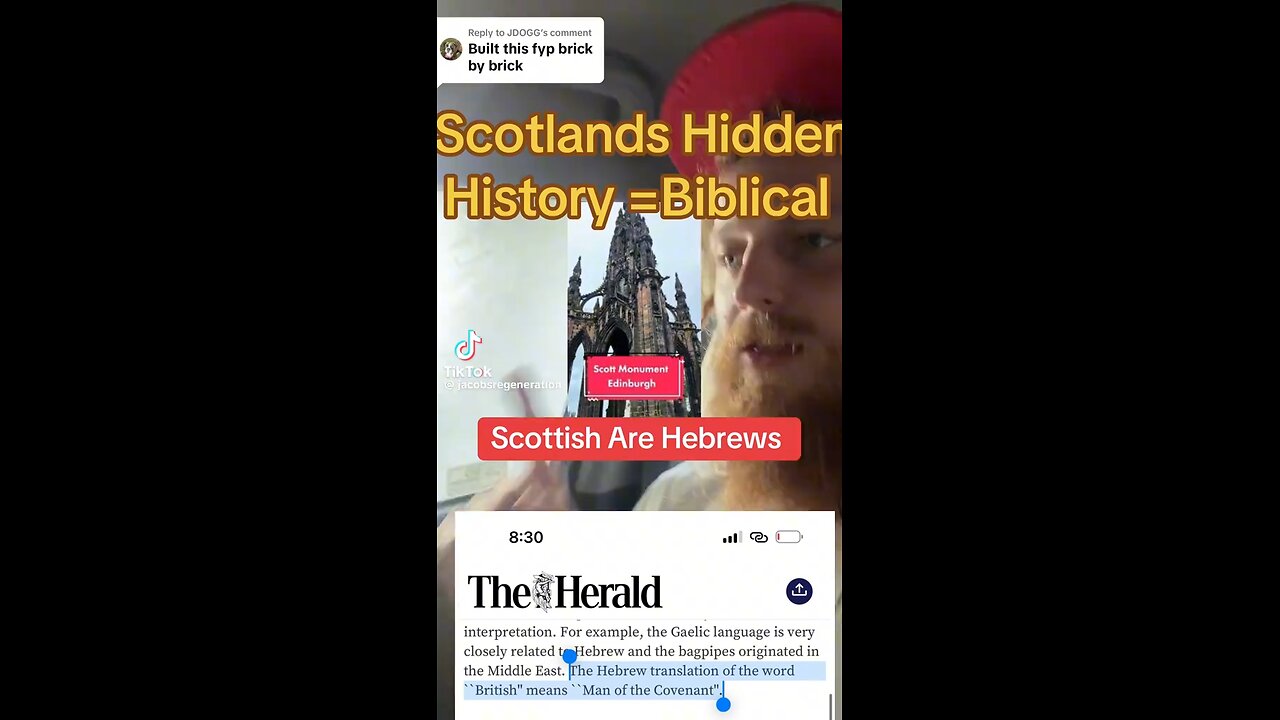Scots are Hebrews