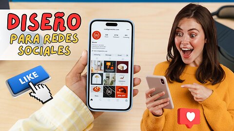 Diseña Artes Profesionales para Redes Sociales en Vivo