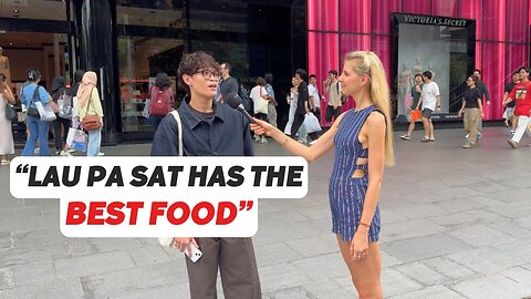 Which area has the best food in Singapore?🇸🇬 Street Interview