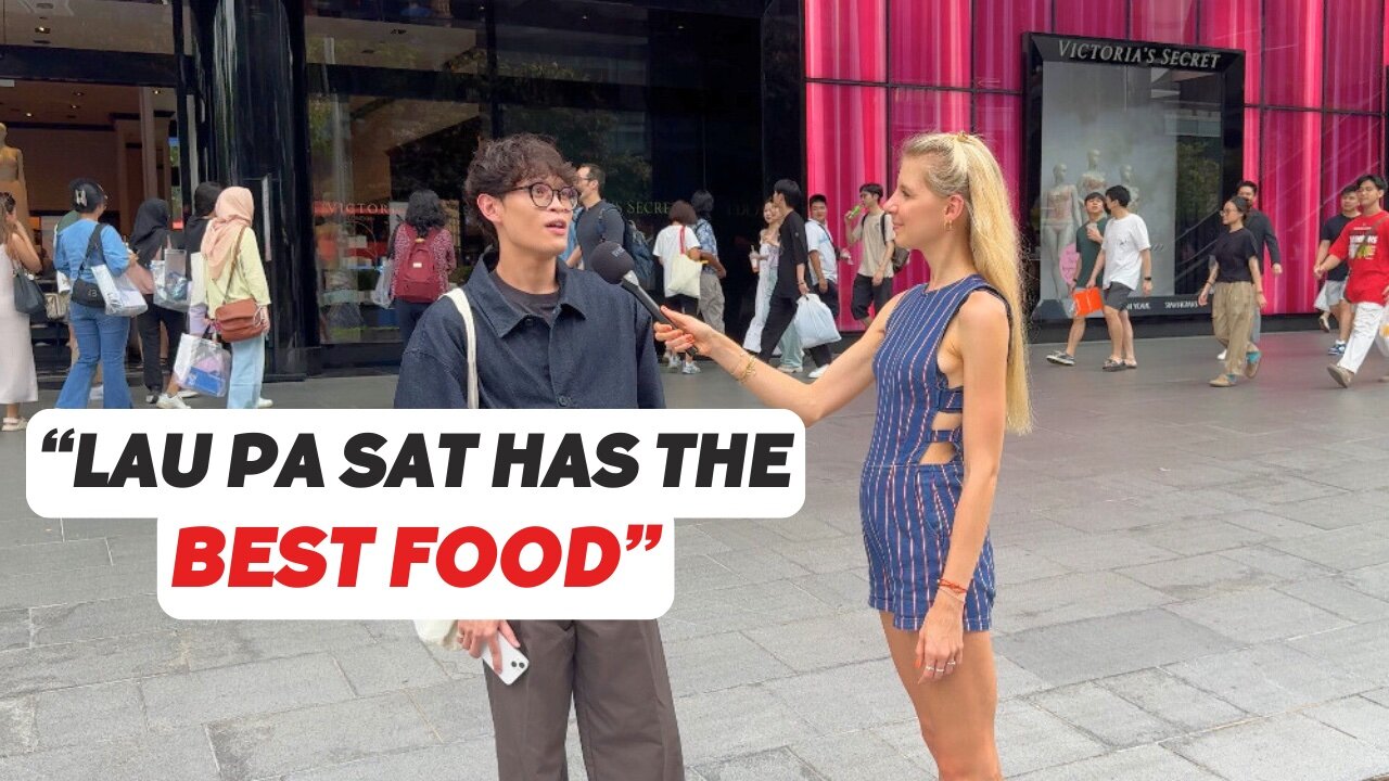 Which area has the best food in Singapore?🇸🇬 Street Interview