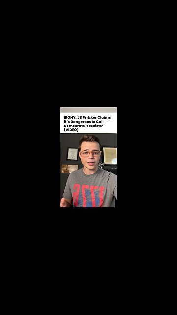 Victor Reacts: Governor Pritzker Complains About Democrats Being Called Fascists