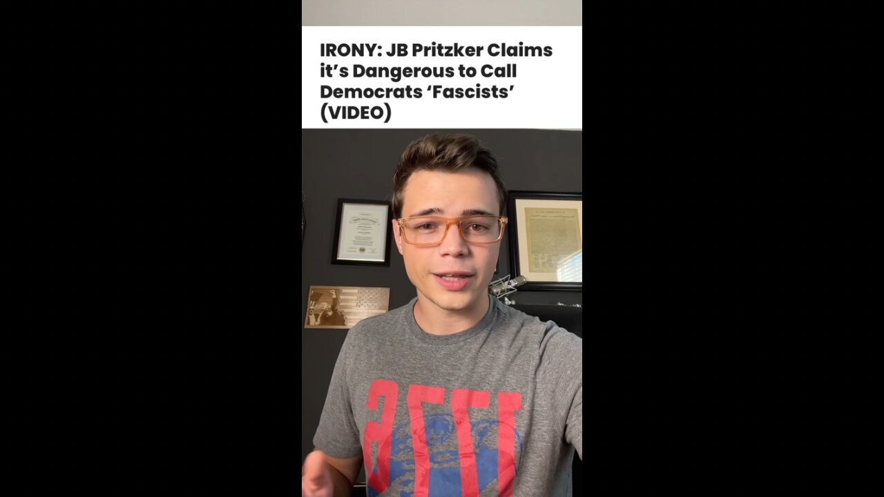 Victor Reacts: Governor Pritzker Complains About Democrats Being Called Fascists