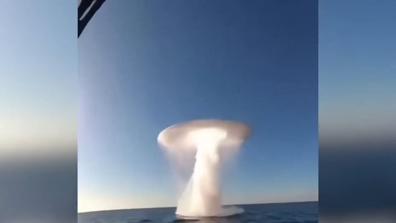 Objects over Miami Ocean