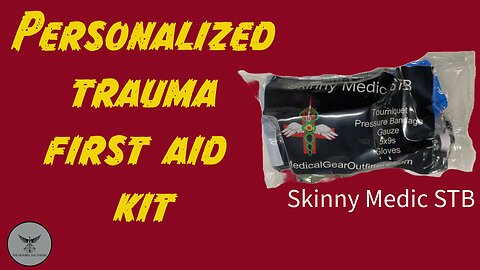 Stop the Bleed Kit by Skinny Medic | Essential First Aid for Bleeding Emergencies