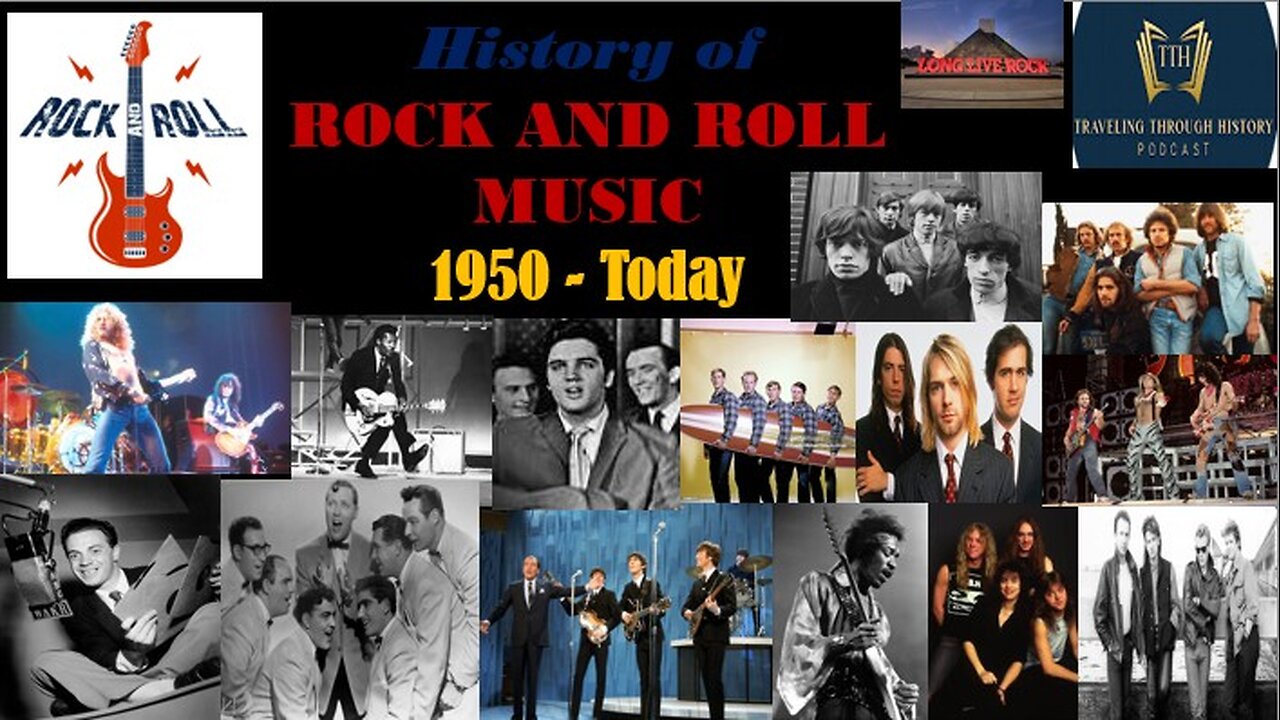 History of ROCK AND ROLL Music -- 1950 to Today