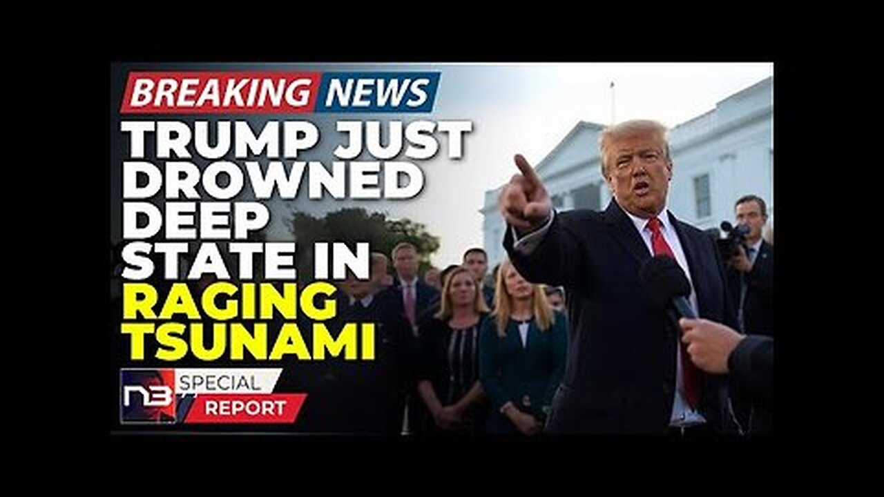 BREAKING- Trump TSUNAMI Strikes the Swamp and You Won't Believe What's Happening NOW!