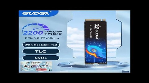 GUDGA SSD Nvme M2 1TB 512GB 256GB 128GB Pci-e 3.0x4 SSD Nvme Review