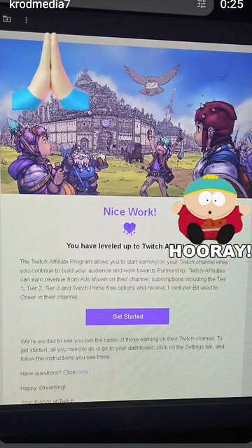 Ya boi just got monetized on twitch!!!