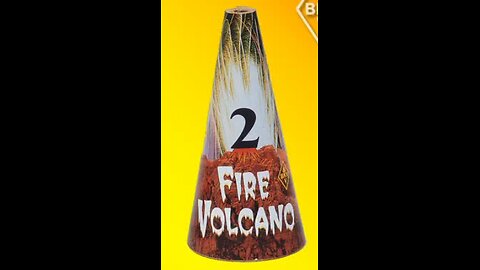 BKV Fire Volcano 2 - Vuurwerk Vulkaan