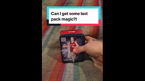 Pack 4 of a Wal-Mart 2024-25 WNBA Prizm tin