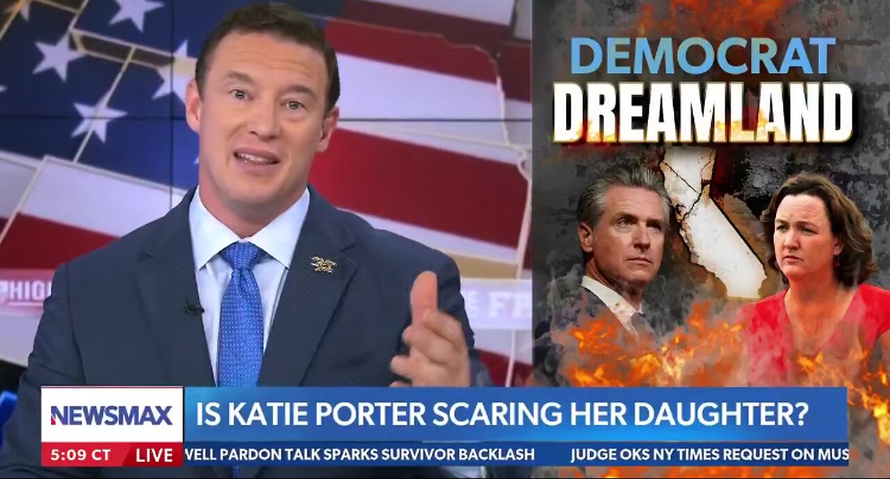 Congresswoman Katie Porter detailing an interaction with her daughter