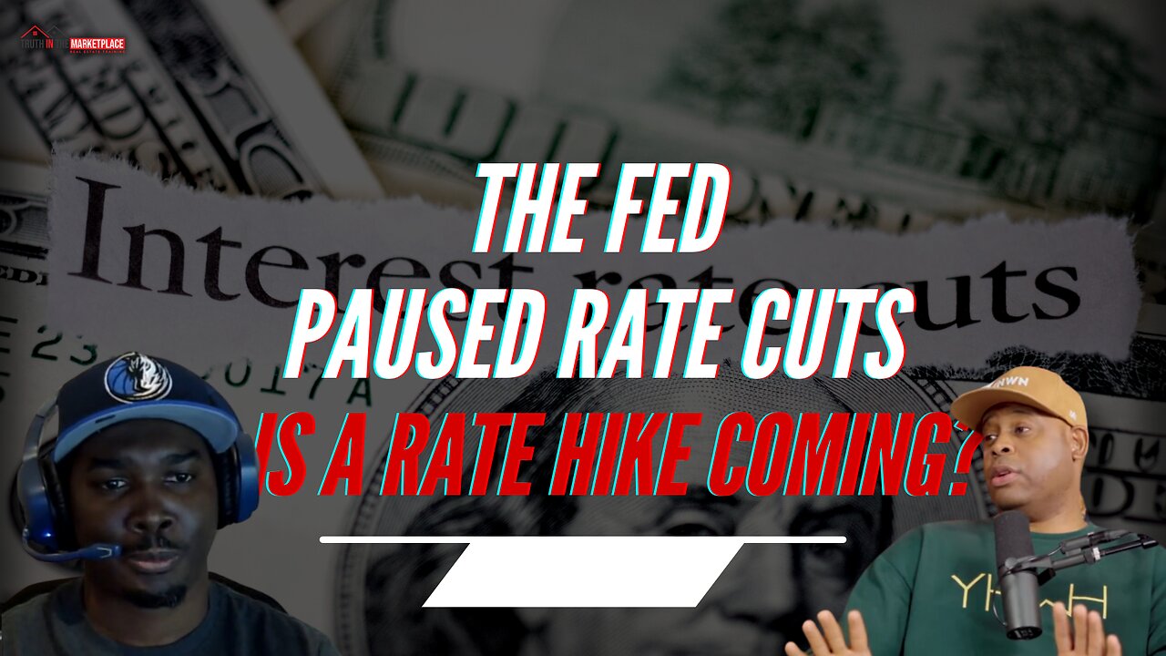 The FED Just Paused Rate Cuts… Is a Rate Hike Coming? #TheBag💰