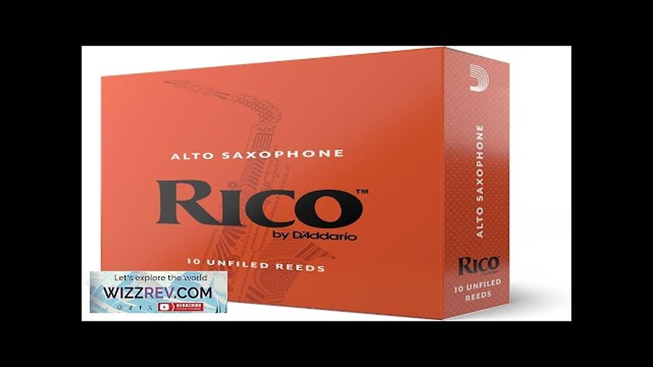 D'Addario Rico Saxophone Reeds Reeds for Alto Saxophone Thinner Vamp Review