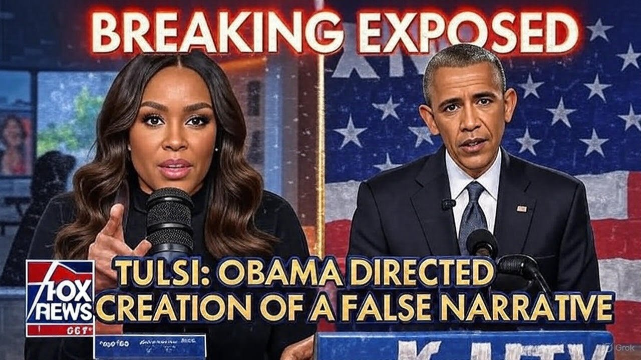 TULSI: OBAMA DIRECTED CREATION OF A FALSE NARRATIVE”