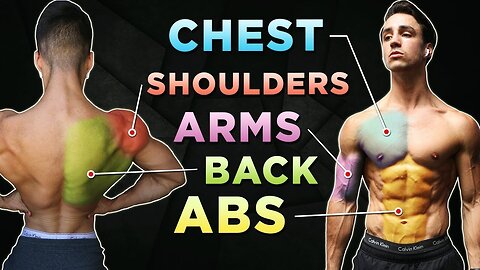 15 MIN UPPER BODY WORKOUT (BACK, ARMS, CHEST & ABS / NO EQUIPMENT)💪...