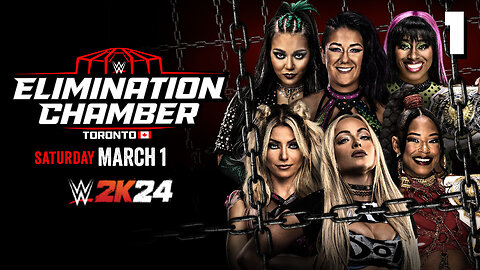 WWE 2K24 Elimination Chamber 2025 - Bianca is going to WRESTLEMANIA!