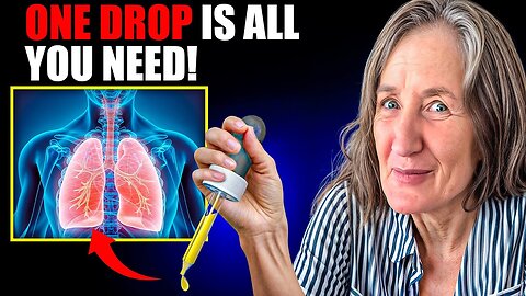 Lungs Full of Mucus? 1 SINGLE Drop Clears Airways & Restores Lung Health!